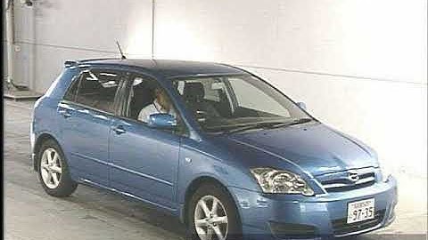 2004 TOYOTA COROLLA RUNX S ZZE122