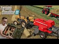 URSUS c360 w Farming Simulator 22 | Prasowanie Słomy W Kostki