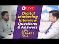 How to crack digital marketing interview  digital marketing interview question  answer for fresher