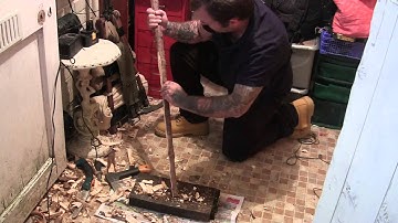 BOW MAKING TUTORIAL : short survival bow part 1