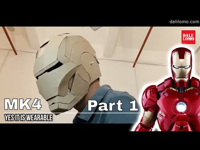 Cardboard Iron Man Part 1 - Helmet - YouTube cardboard-iron-man-part-1-helmet-youtube
