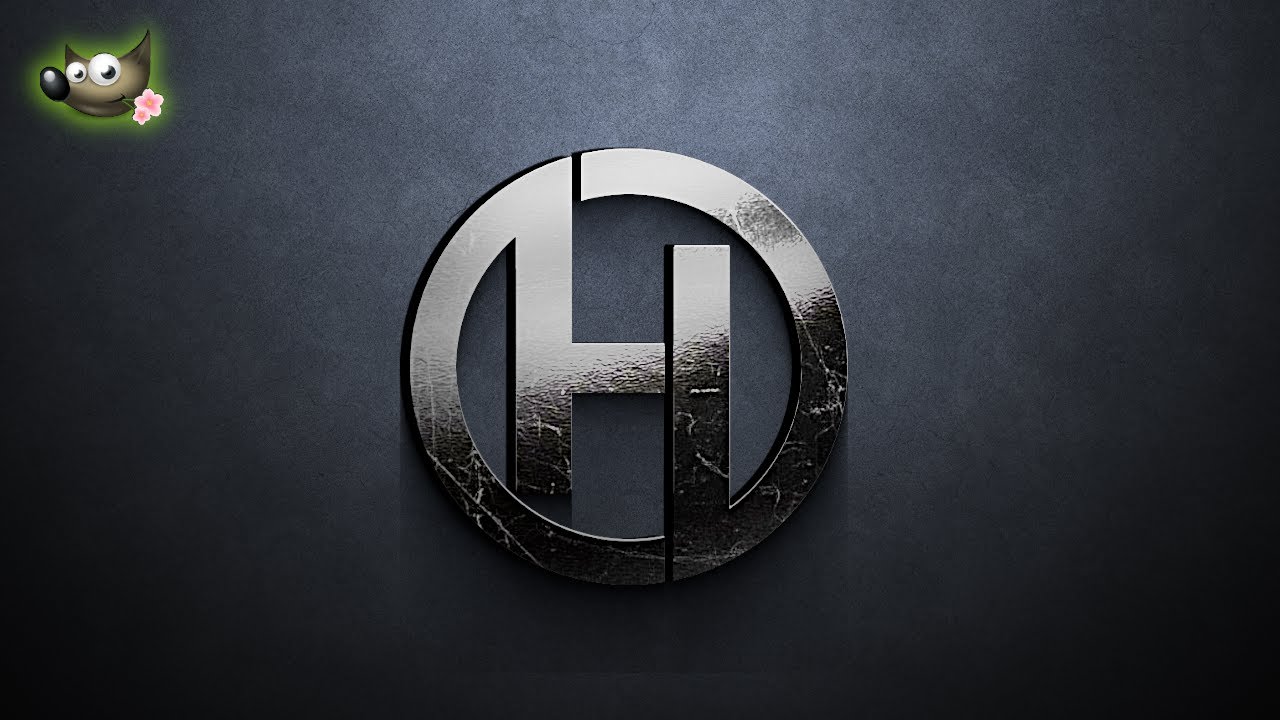 How to Design a Stunning Letter H Logo in GIMP | Professional Logo Tutorial