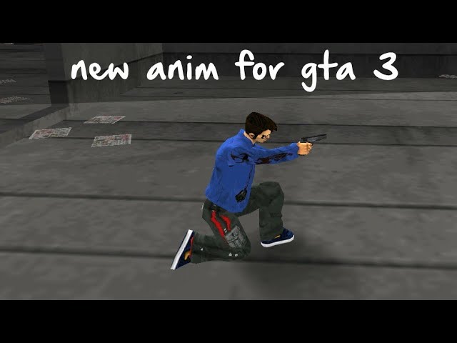 Animations for GTA 3: The Definitive Edition: 1 mod for new animations for GTA  3: The Definitive Edition