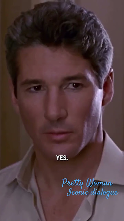 🌟 Richard Gere and Julia Roberts iconic dialogue ❣️ #richardgere #movie #prettywoman #shortvideo