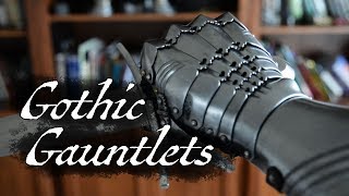 Late 15th Century Gothic Style Gauntlets