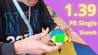 1.39 Skewb PR Single + Official eg Debut!