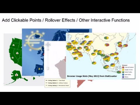 Interactive mapping software