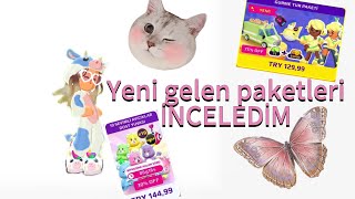 Yeni gelen PAKETLERİ İNCELEDİM 🤩🤩🤩😱😱😱