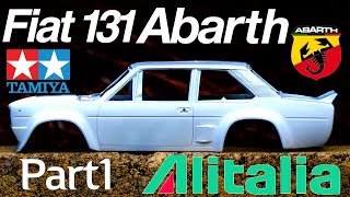 Tamiya - 1978 Fiat 131 Abarth (1/20 Scale) Part1