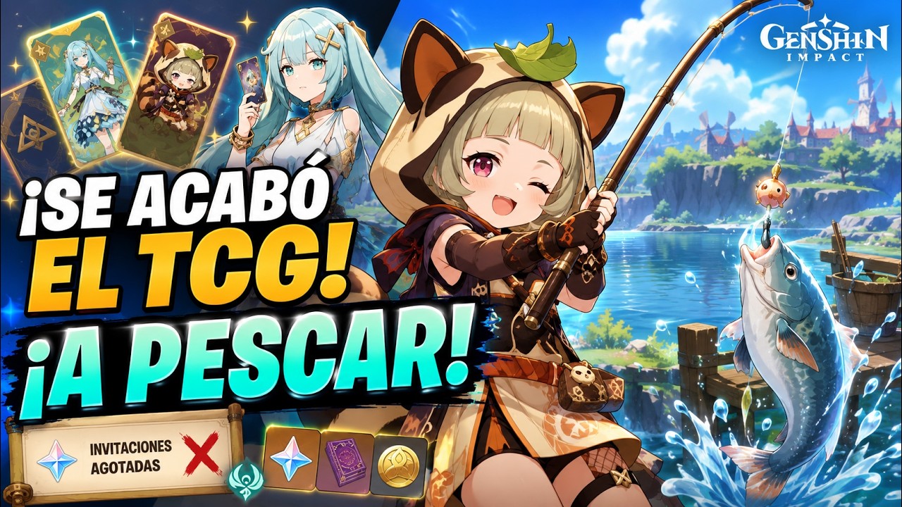 ¡Faruzan y Sayu COMPLETADAS! 🌪️🍃 Se acabaron invitaciones ¡Hora de PESCAR! | Genshin Impact 20260626
