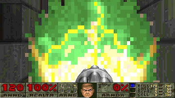 Doom 64 For Doom II Map13 NoMo in 1m21s by TheV1perK1ller