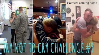 TRY NOT TO CRY CHALLENGE #9, Soldiers coming home