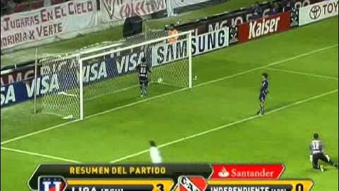 Liga de Quito 3 - Independiente 0 - Copa Libertadores 2011