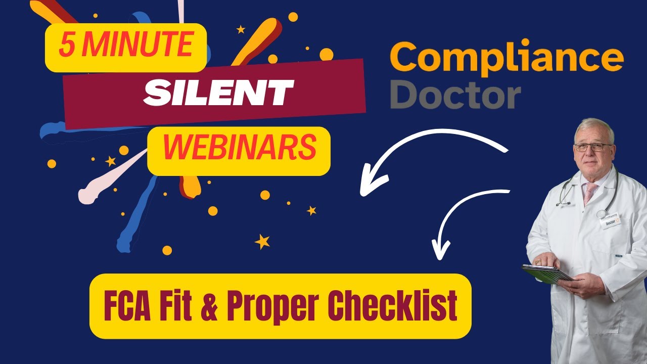 FCA Fit and Proper Checklist 5 Min Webinar - YouTube