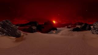 NASA VR: On the Surface of Planet TRAPPIST-1d - 360 view