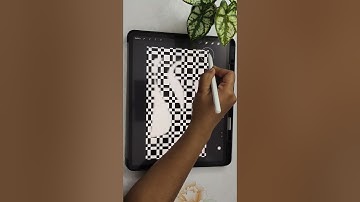 Geometric Pattern Procreate Brush #procreatebrushes #procreatedigitalart #procreate #satisfying