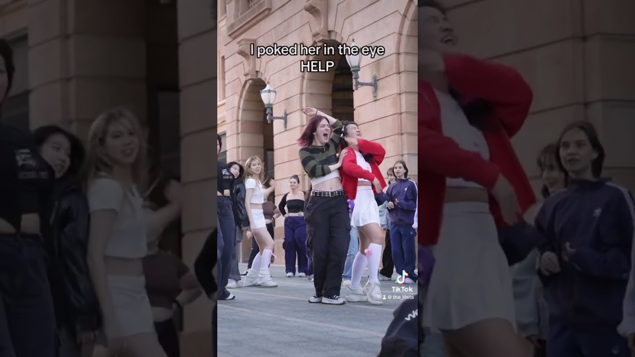 Whoops K-pop in public fail 