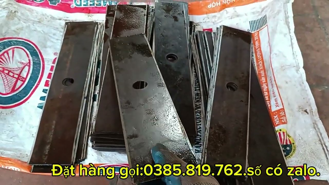 Lưỡi phát cỏ máy phát cỏ tay chế lưỡi phát cỏ từ lưỡi cưa cho các loại máy phát cỏ vườn rừng.