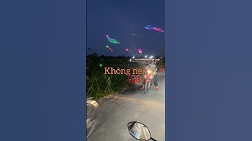 Thời gian thả diều sáo tốt nhất, thả diều sáo có đèn, thả diều sáo ban đêm