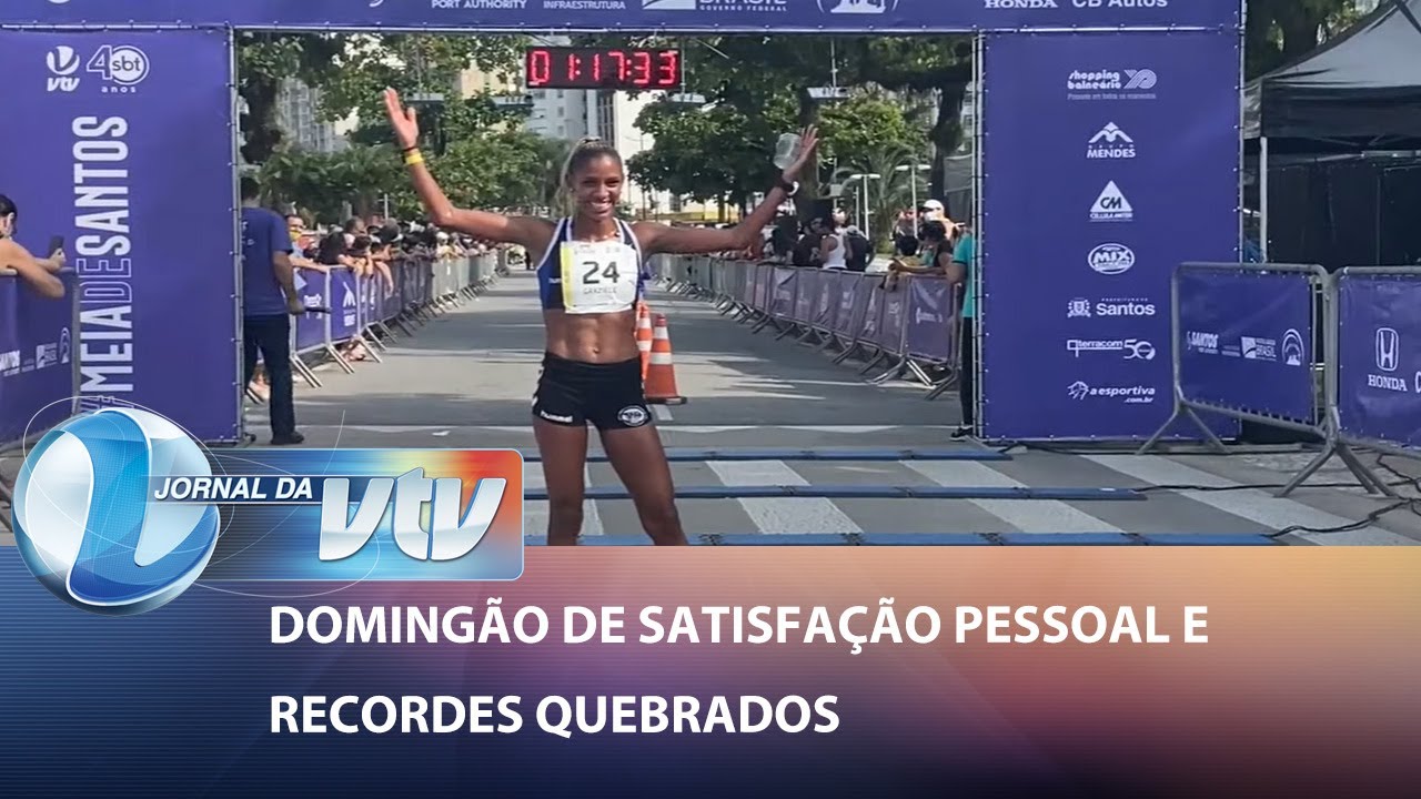 3ª Meia Maratona de Santos Jornal da VTV YouTube 3ª Meia Maratona de Santos Jornal da VTV YouTube