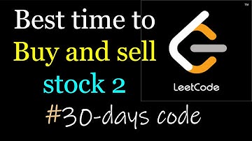 Best time to buy and sell stock 2 | Valley peak approach | Leetcode #122