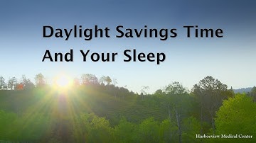 Daylight Saving Time affects your sleep and health