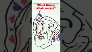 Which DISNEY VILLAIN are you? #Disney #Shorts #DrawMyLife