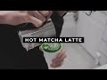 Learn to brew hot matcha latte til smooth  creamy perfection