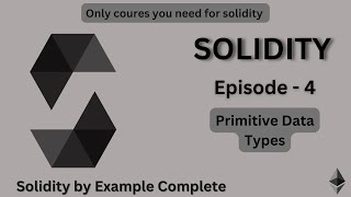 Primitive data type 🔗 Blockchain Mastery Hub – EVM, Solidity Profile