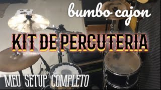 PERCUTERIA DRUM KIT | Cajón Bumbo - REVIEW