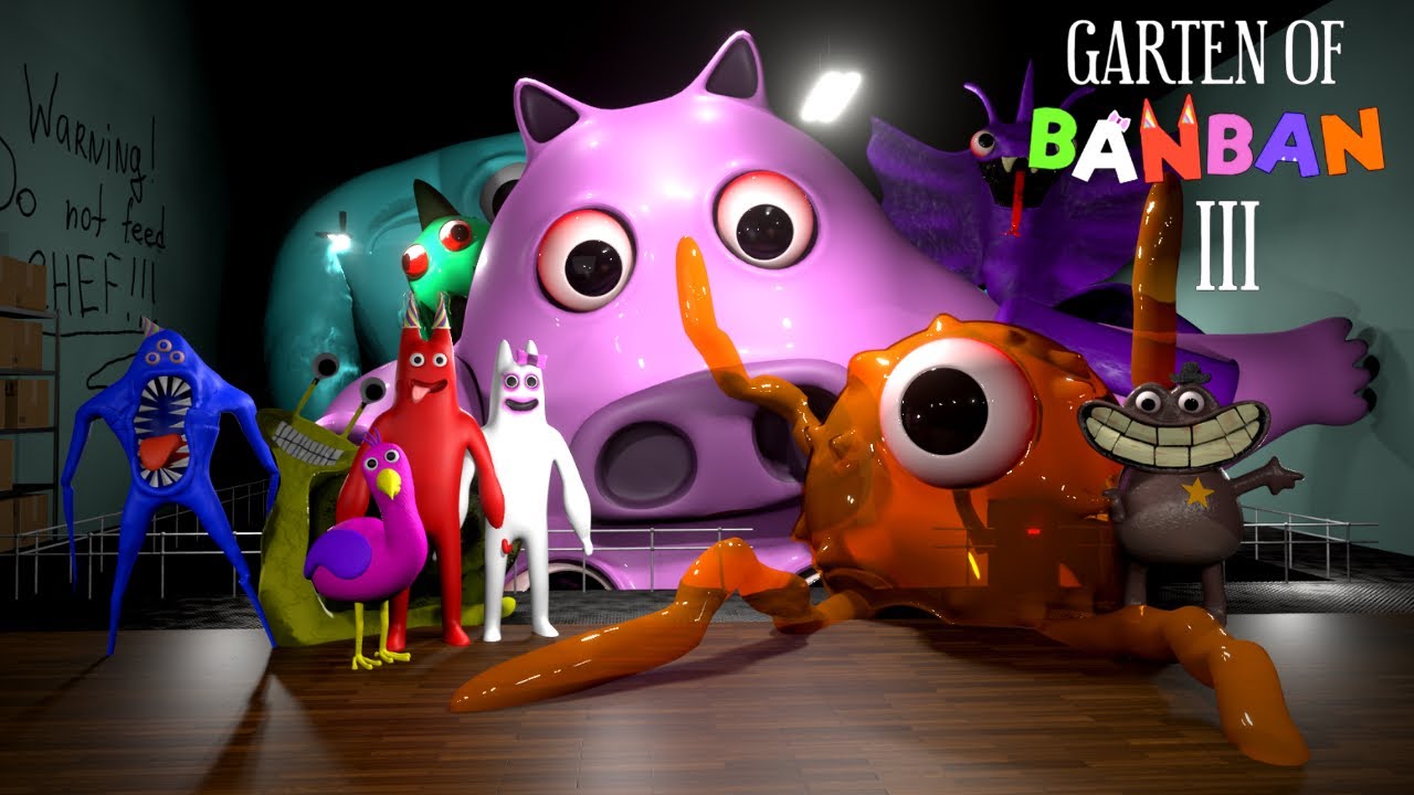 Garten of BanBan 3 - ALL BOSSES (FULL Gameplay) in 2023