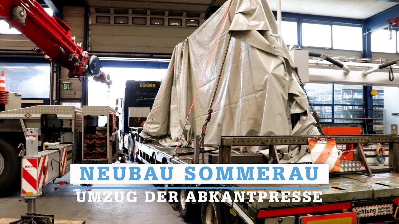 Neubau Sommerau: Umzug Abkantpresse