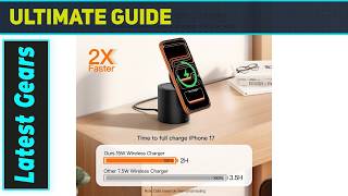 2026 Foldable 3 in 1 Wireless Charging Station Best Compact Apple MagSafe Charging Dock