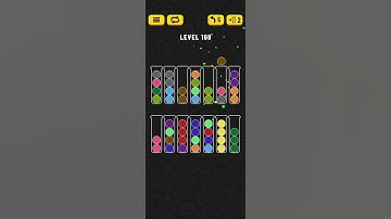 Ball Sort - Color Puzzle Game - Level 169 - Walkthrough SOLVED by RobotPlayer AI!!!