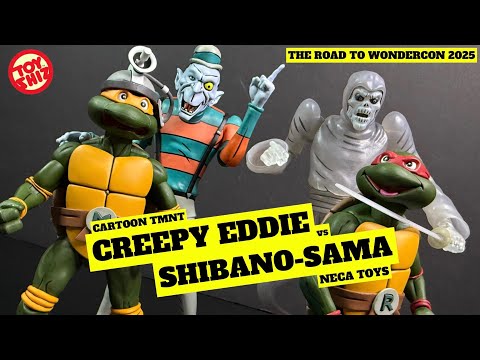 2025 CARTOON TMNT CREEPY EDDIE & SHIBANO-SAMA | Target Exclusive