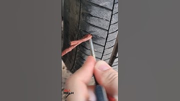 Emergency flat tire repair kit