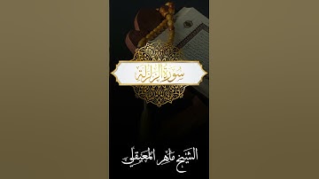 الشيخ ماهر المعيقلي - سورة الزلزلة #quran #allah #coran #surah #surat #islam #islamic #islamicvideo