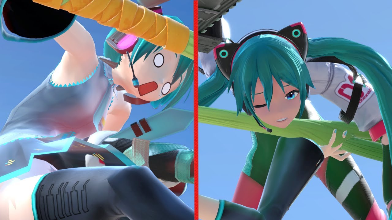 Super Smash Bros Ultimate: Crossworlds Miku Vs Hatsune Miku