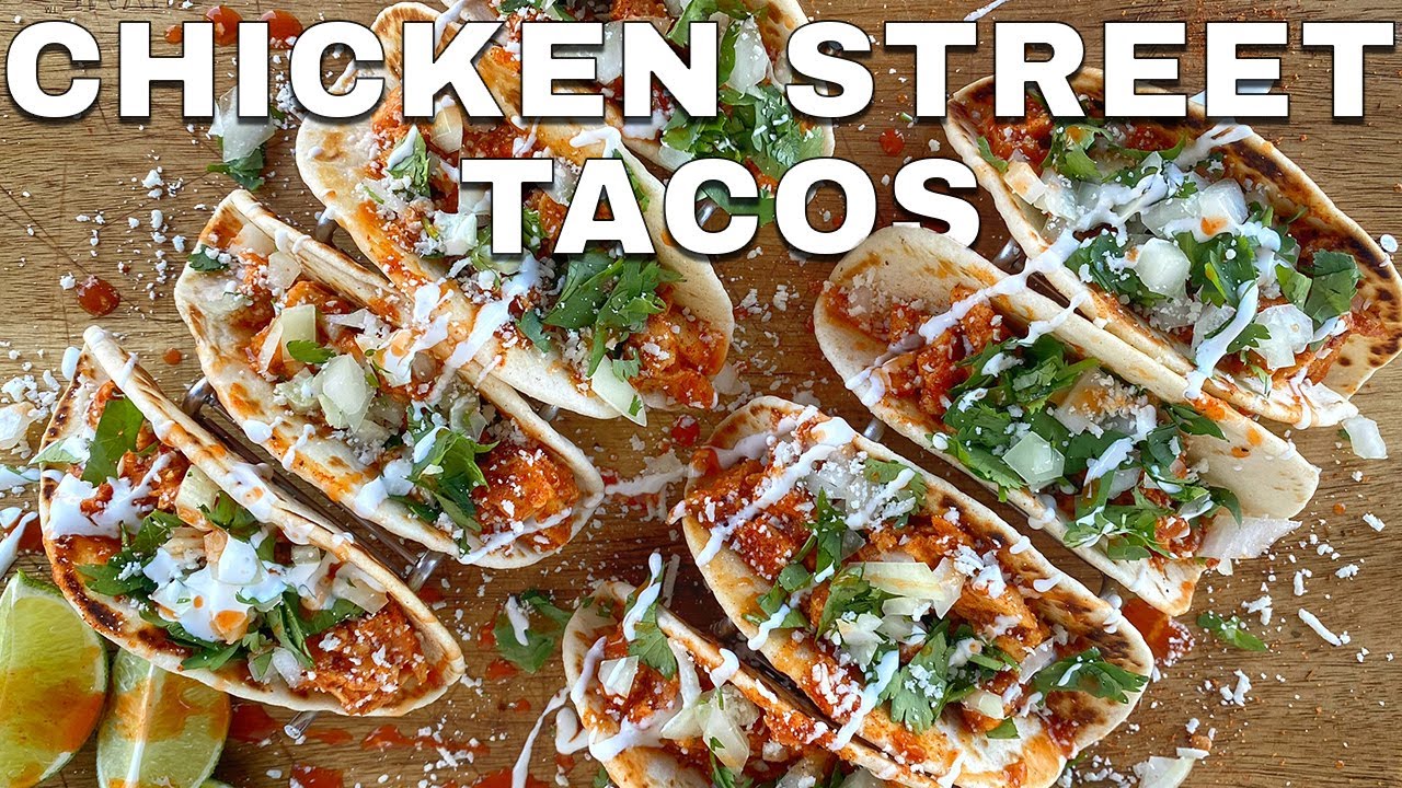 Todd Toven's Chicken Street Tacos | Blackstone Griddle - YouTube