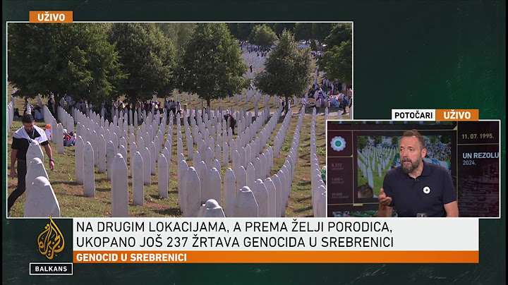 Bursać o istraživanju u RS-u 'da li je u Srebrenici bio genocid'