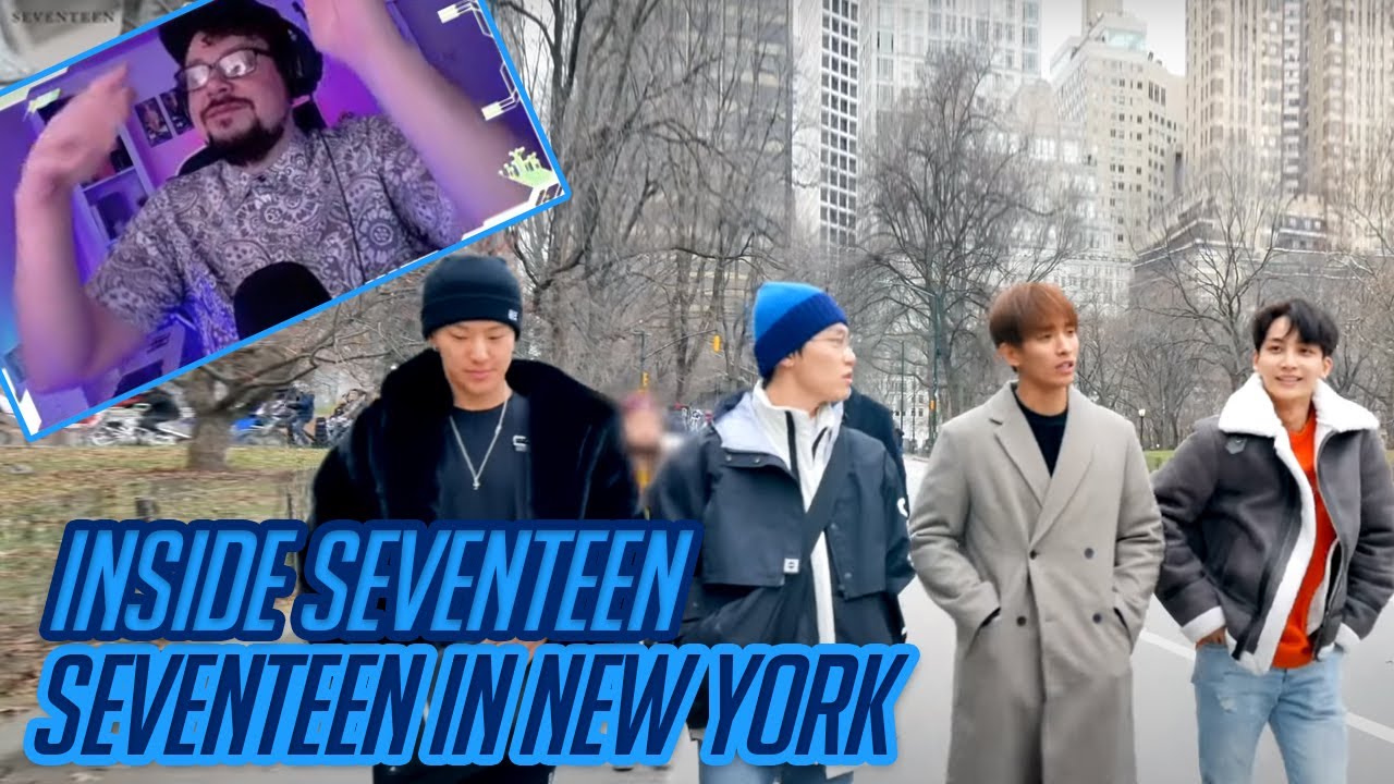 Mikey Reacts to Inside Seventeen - SEVENTEEN in New York (Morning Walk and Walking Tour)