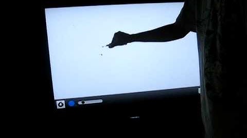 Using a Wii Remote and infrared pen to make an interactive whiteboard