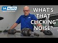 Clicking noise coming from the front end of your car or truck? How to diagnose CV axle problems.