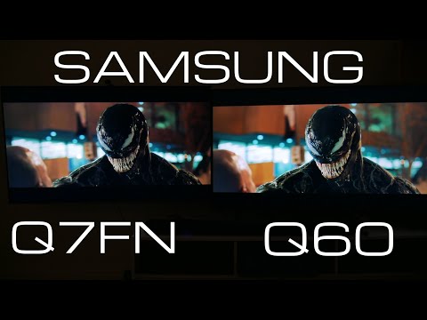 Samsung Q7FN vs Q60R Side by Side Comparison