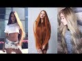 New Real Life Rapunzels Extremely Long Hair Girls Of Instagram 2023 