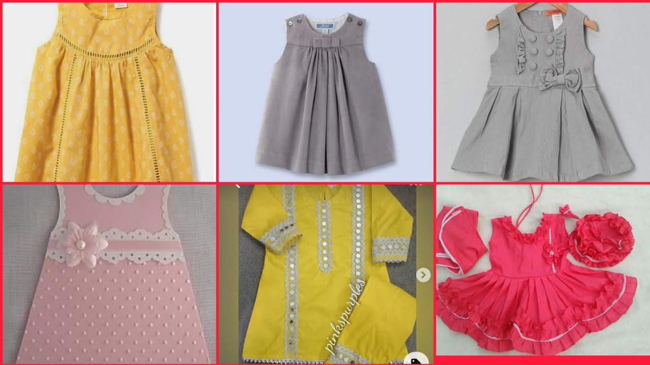 Preloved A+ Grade Baby Girl Winter Frock In Jersey Type Imported Stuff Design Love From 3 to 4 Years DFG845