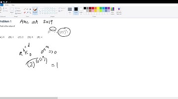 AMC 10A 2019 Problem 1