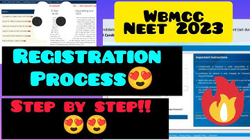 #wbmcc REGISTRATION process STEP by STEP😍🤔!! know your #verification centre😍!!