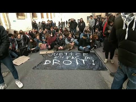 Vive tension dans les universités françaises