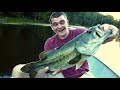 HE CAUGHT HIS PERSONAL BEST!  (GIANT BASS)